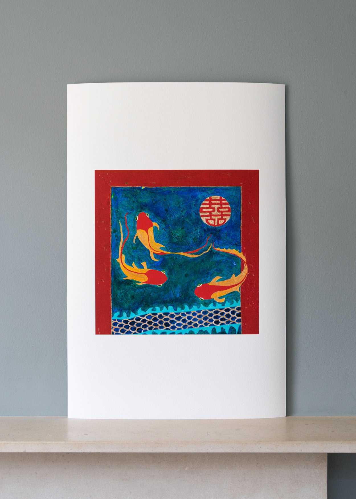 Three Goldfish, Limited Edition Giclée Prints