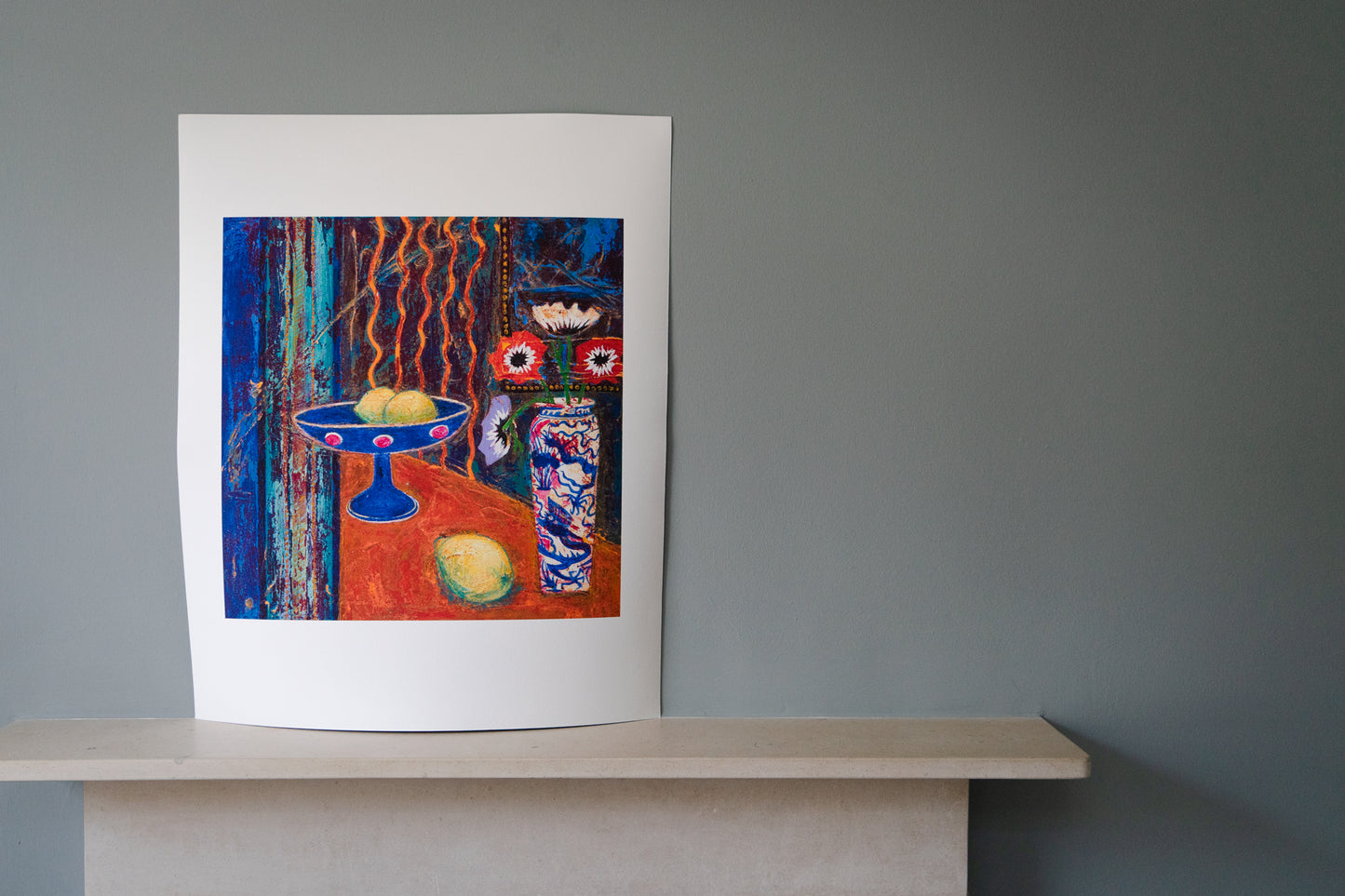 Anemones and Lemons, Limited Edition Giclée Prints